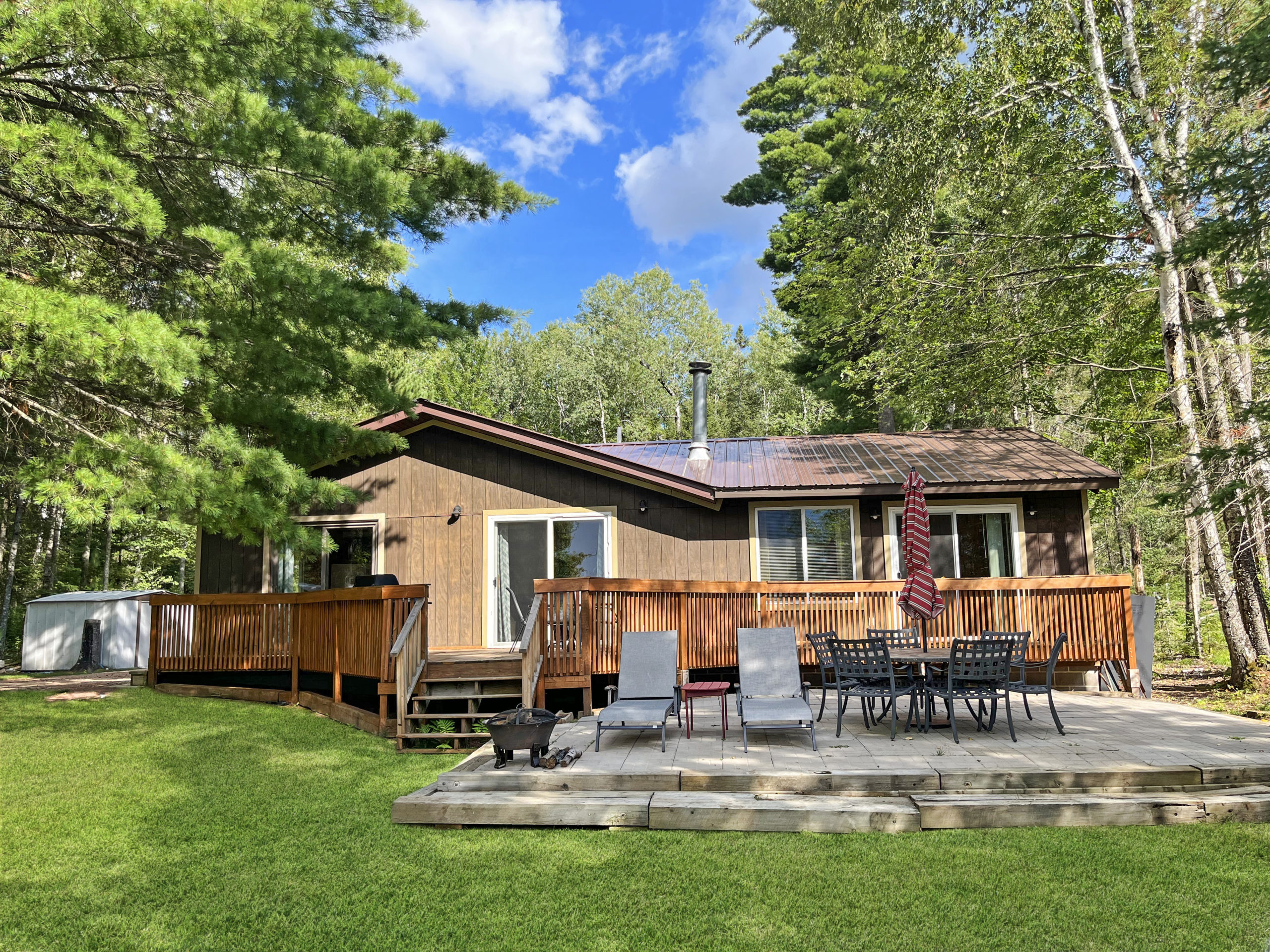 Family-Fishing-Fun! Vacation Rental Cabin in Three Lakes, WI